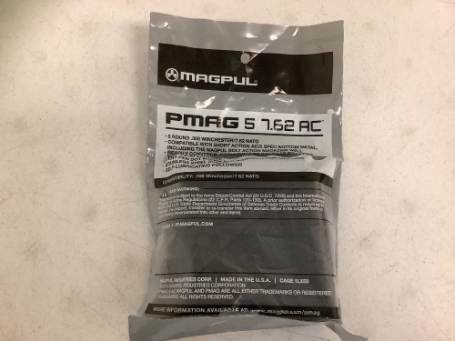 Magpul Pmag 5 7.62 AC, E-Comm Return - Lot 348