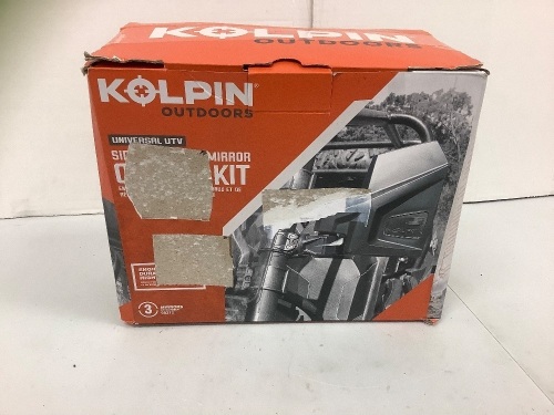Kolpin Universal UTV Side/Rearview Mirror Combo Kit, E-Commerce Return - Lot 352