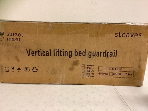 Vertical Lifting Bed Guardrail, Appears New - Lot 355