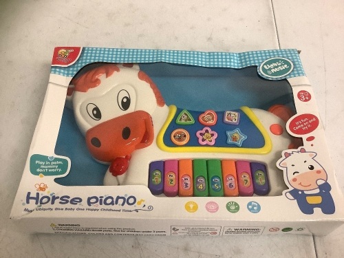 Horse Piano Toy, Appears New - Lot 377