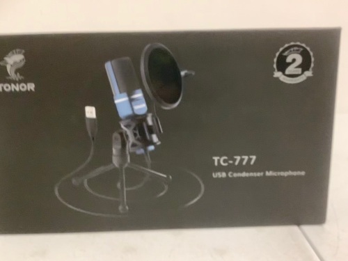 Tonor USB Condenser Microphone, Appears New - Lot 384G