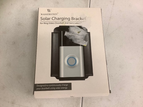 Wasserstein Solar Charging Bracket for Ring Doorbell, E-Commerce Return - Lot 389G