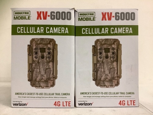 Lot of (2) Moultrie Trail Cameras, Untested, E-Commerce Return - Lot 393