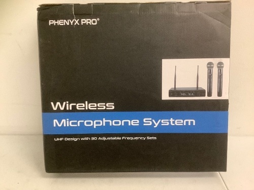 Wireless Microphone System, Untested, Appears New - Lot 404G