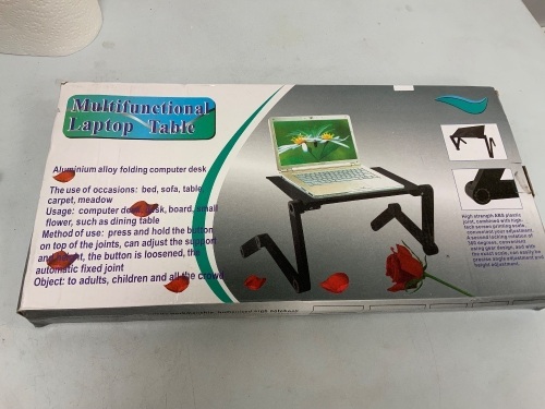 Multifunctional Laptop Table, E-Commerce Returns - Lot 412