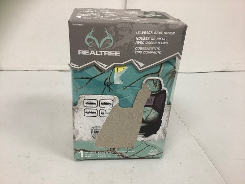 Realtree Lowback Seat Cover, E-Commerce Return - Lot 419