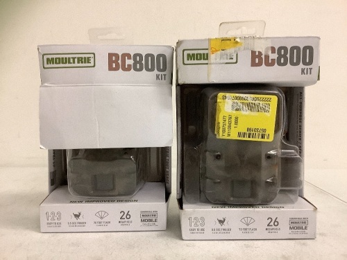 Lot of (2) Moultrie Trail Cameras, Untested, E-Commerce Return - Lot 443