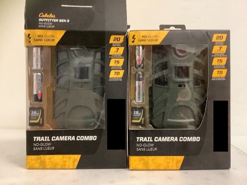 Lot of (2) Trail Cameras, Untested, E-Commerce Return - Lot 453