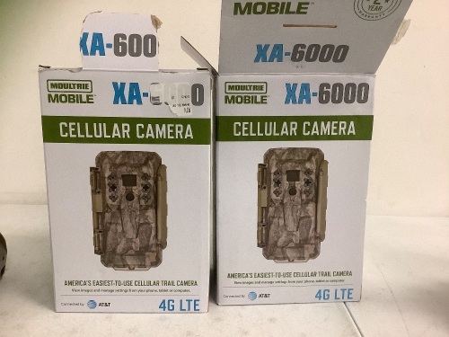 Lot of (2) Moultrie Trail Cameras, Untested, E-Commerce Return - Lot 463