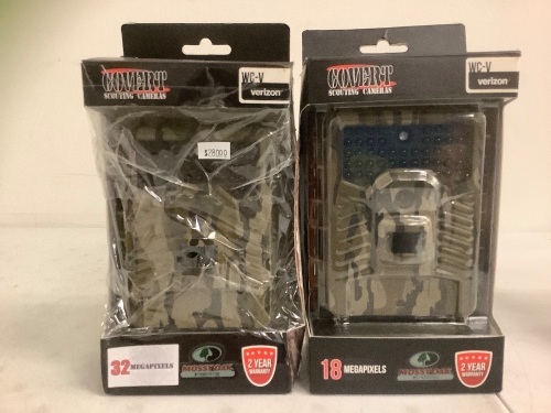 Lot of (2) Verizon Covert Scouting Cameras, Untested, E-Commerce Return - Lot 483