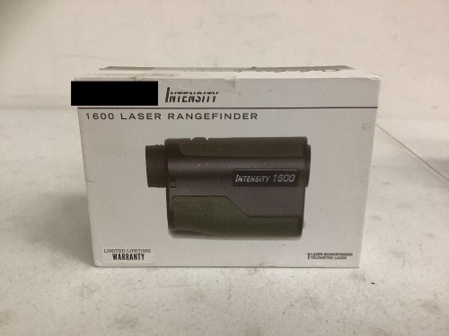 Intensity 1600 Laser Rangefinder, Untested, E-Commerce Return - Lot 497G
