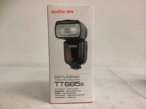 TT685 Camera Flash, Untested, Appears New - Lot 498G