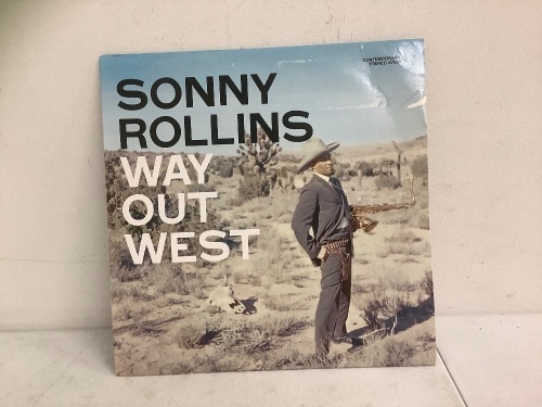 Sonny Rollins Way Out West Record, E-Commerce Return - Lot 517G