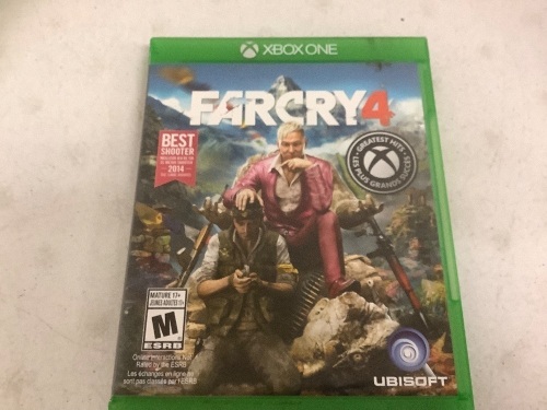 Xbox Farcry4 Game, E-Commerce Return - Lot 527G