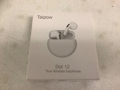 Taipow Dot 12 True Wireless Earphones, New - Lot 573G