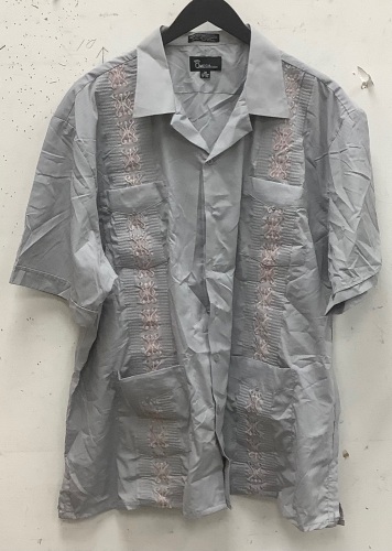 Omega Fashion Mens Shirt, 3X, E-Commerce Return - Lot 576