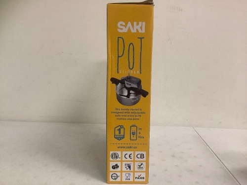 Saki Pot Stirrer, Untested, E-Commerce Return - Lot 588G