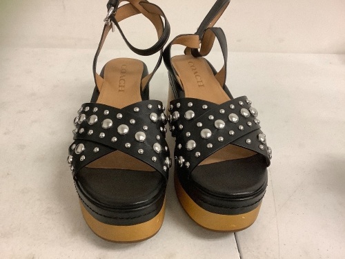 Coach Astor Studded Womens Sandals, 7.5B, Authenticity Unknown, Appears New - Lot 591