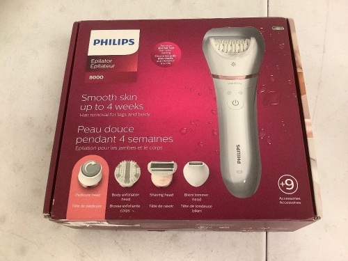 Philips Epilator, Works, E-Commerce Return - Lot 594G