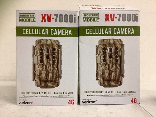 Lot of (2) Moultrie Trail Cameras, Untested, E-Commerce Return - Lot 599
