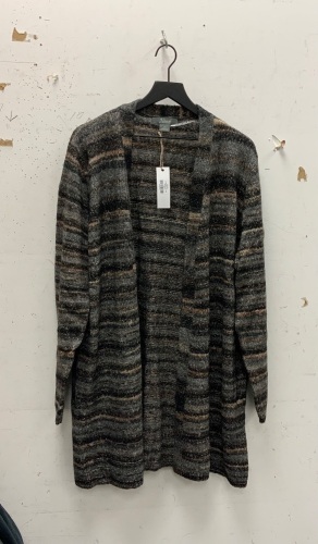 Natural Reflections Womens Cardigan, XXL, E-Comm Return - Lot 647G