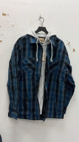 Red Head Mens Flannel Jacket, XL, E-Comm Return - Lot 660G
