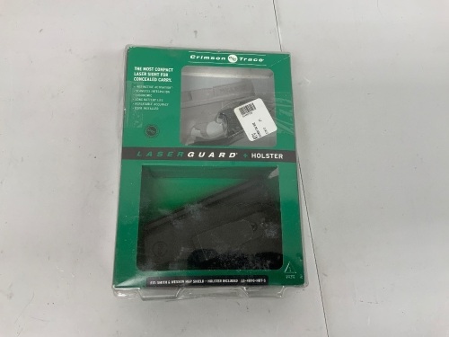 Crimson Trace Laser Guard + Holster, E-Comm Return - Lot 793G
