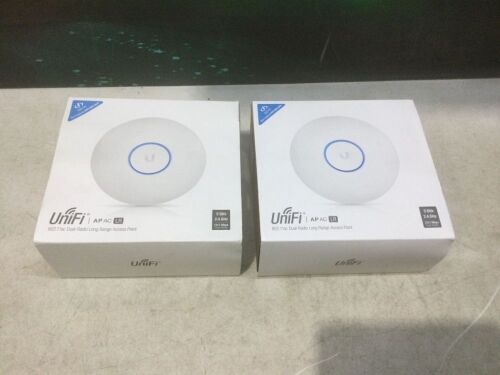 Lot of (2) Ubiquiti Unifi Ap-AC Long Range - Wireless Access Point - 802.11 B/A/G/n/AC (UAP-AC-LR-US),White - Lot 74