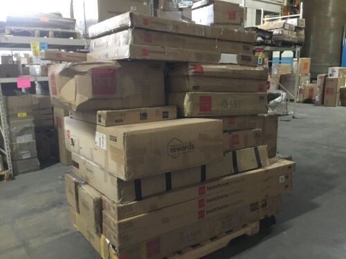Pallet of BCP Mismatched A/B/C Boxes - Lot 95