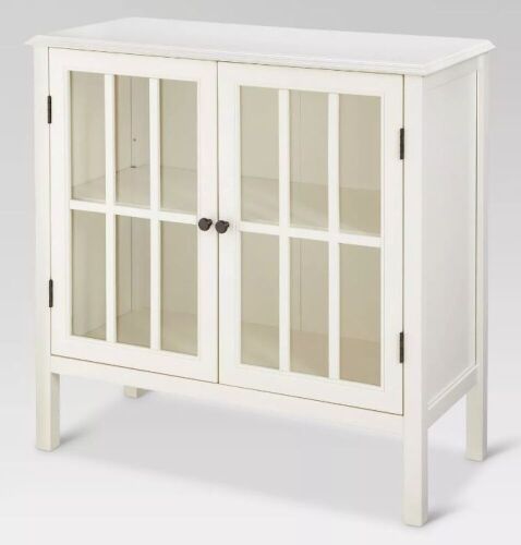 Threshold Windham 2 Door Accent Cabinet  - Lot 155