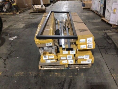 Lot of (14) Squat Racks - Missing Hardware  - Lot 255