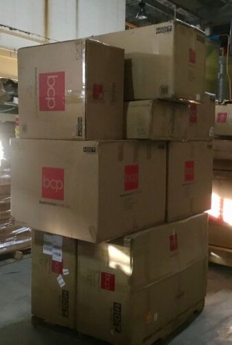 Pallet of BCP Mismatched A/B/C Boxes - Lot 330