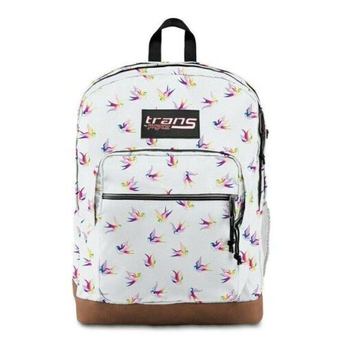 Trans by Jansport 17" Super Cool Backpack, Rainbow Birds - Lot 341