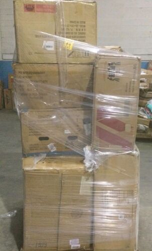 Pallet of E-Comm Return Mismatched Furniture A & B Boxes  - Lot 342