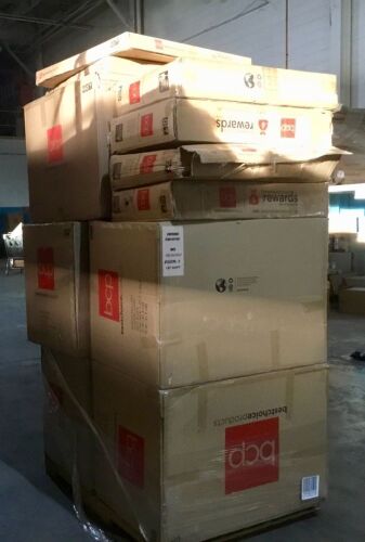 Pallet of BCP Mismatched A/B/C Boxes - Lot 436