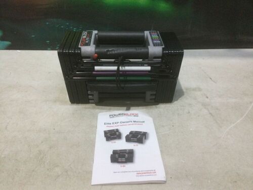 POWERBLOCK Elite EXP Adjustable Dumbbell - Lot 531