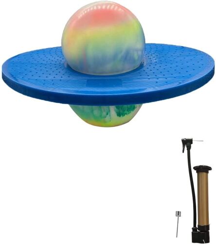 FURTHERNEXT Pogo Ball with Air Pump and a Sturdy Deck, 160 lb Capacity - Lot 546