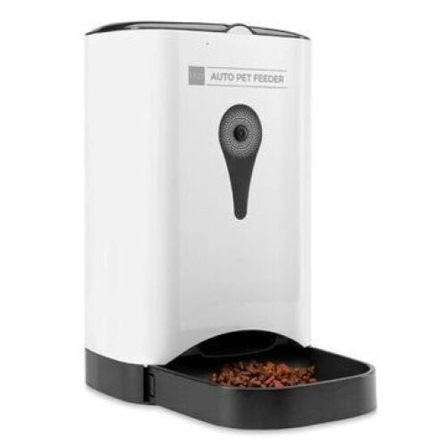 4.5L Smart Automatic Pet Feeder w/ Camera, App, Portion Control, 2-Way Audio - Lot 553