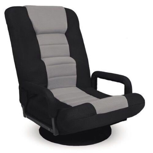 Gaming Floor Chair w/ 360-Degree Swivel, Armrest, Adjustable Backrest - Lot 595