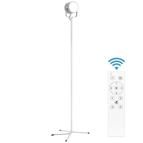 57in Modern Dimmable LED Floor Light for Home, w/ Remote Control, Touch, Adjustable Brightness - Lot 621