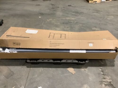 8 ft. x 10 ft. Metal Pergola - Missing Canopy Tarp - Lot 659