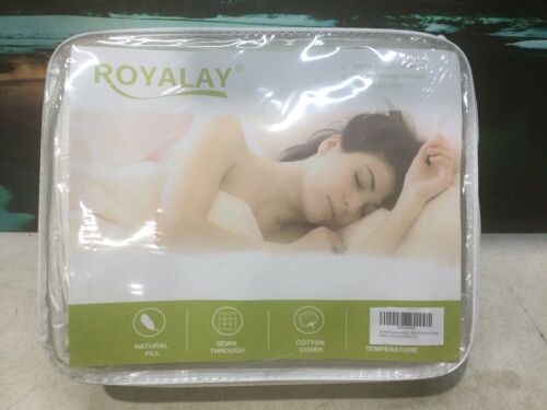 ROYALAY Luxurious Goose Down Comforter, King - Lot 762
