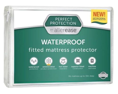 Allerease Perfect Protection Waterproof Mattress Protector - Lot 854
