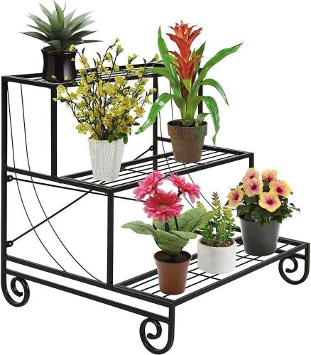 3 Tier Metal Plant Stand  - Lot 1026